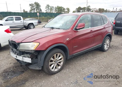 2011 BMW X3 xDrive28I from USA, damaged, VIN 5UXWX5C56BL711423